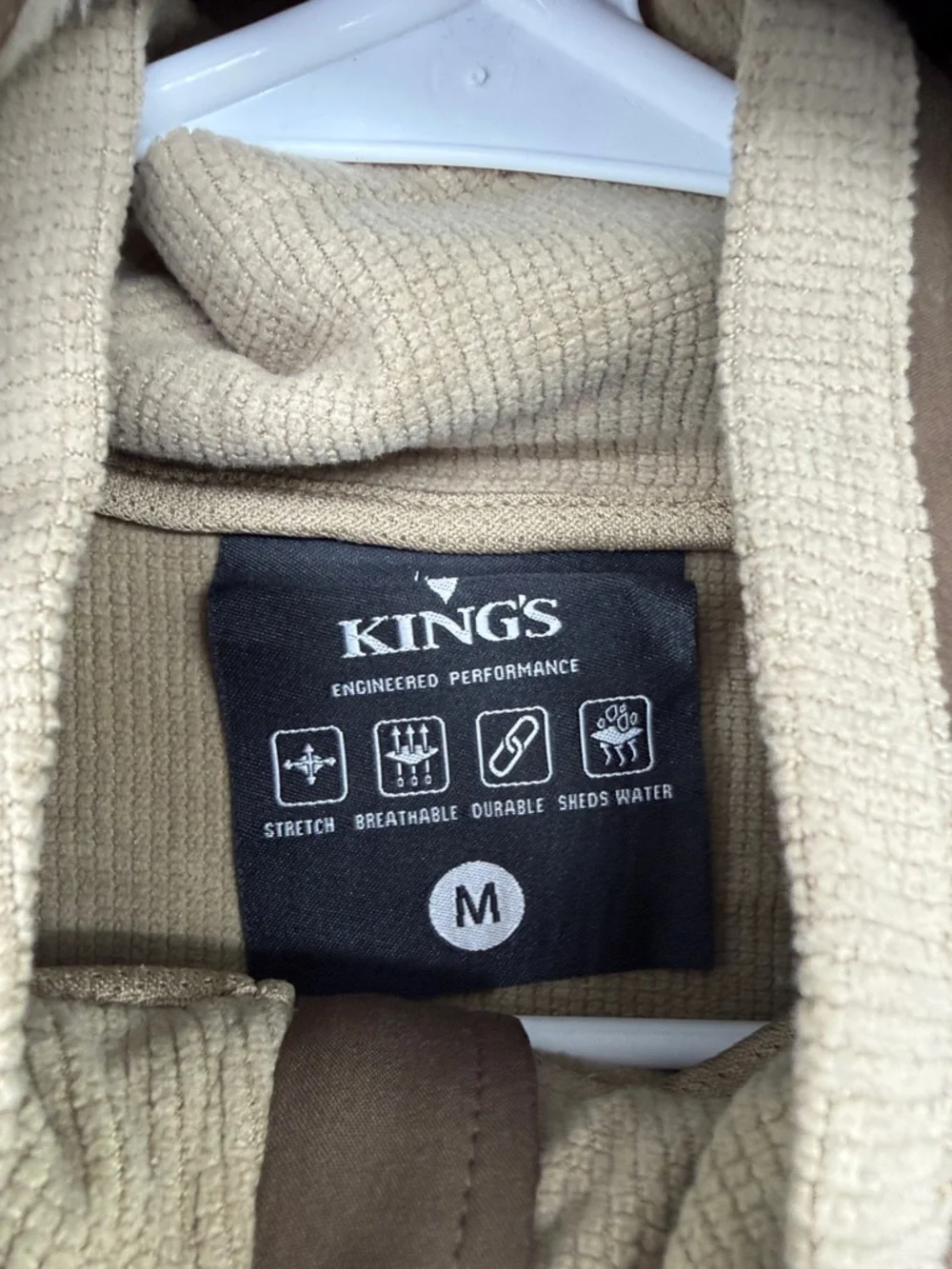 Men’s Brown Hooded Softshell Jacket - Picture 2 of 6